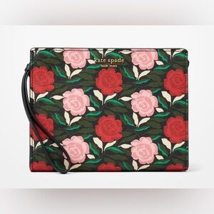 Kate Spade Morgan Rose Garden Wristlet-Multi